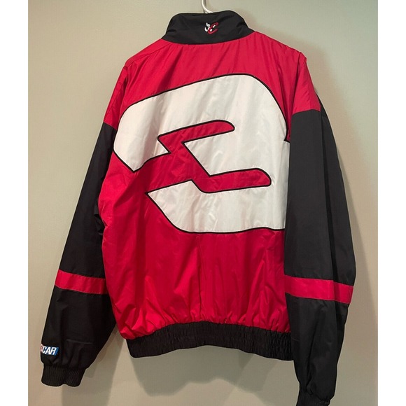 Chase Dale Earnhardt Jr. #3 NASCAR Bud Racing Windbreaker Lined‎ Jacket Sz XL - Picture 1 of 5